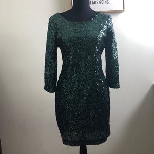 Sequin Express Dress